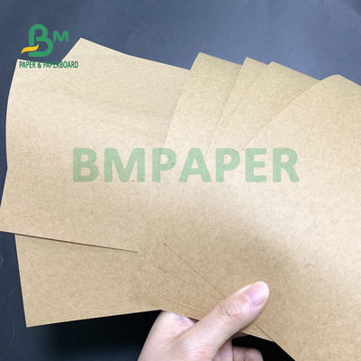 125g 127g Kertas Kraft Coklat Alami Kekuatan Tinggi 210mm X 297mm