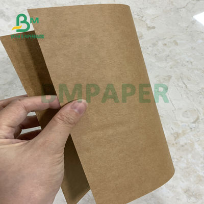 300gsm Kertas Kraft Coklat Tua Gulungan Pulp Kayu Perawan Tanpa Robek