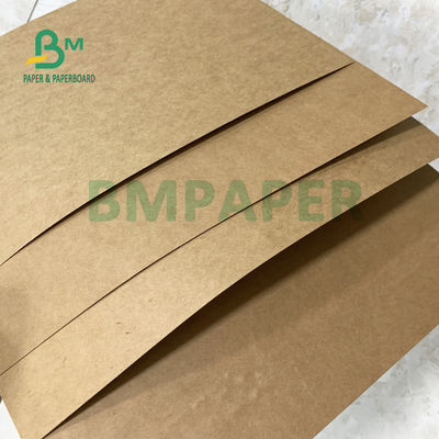 300gsm Kertas Kraft Coklat Tua Gulungan Pulp Kayu Perawan Tanpa Robek
