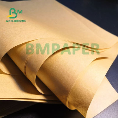 70gsm 80gsm Kertas Kraft Coklat Tahan Lama Untuk Tas Belanja Kekuatan Baik 800mm