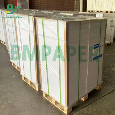 Coated Matte finish Paper 80lb 100lb Teks Kertas cetak berlapis dua sisi