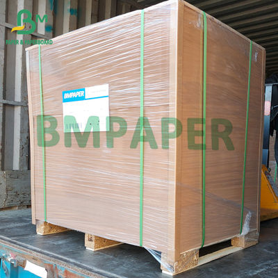 Bahan Kotak Bawa Pulang Papan Kertas Kraft Poli Dilapisi Coklat Alami