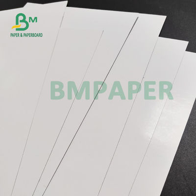 Kertas C2S Teks Putih Gloss 100lb Untuk Kartu Rak 315mm x 468mm Putih Tinggi