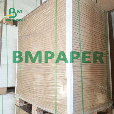 Brown Kraft Liner Board 70gsm 90gsm 92cm Untuk Papan Bergelombang