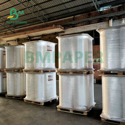 Gulungan Kertas Pembungkus Jerami 28gsm Untuk Minum Kualitas makanan 29mm 35mm x 5000m