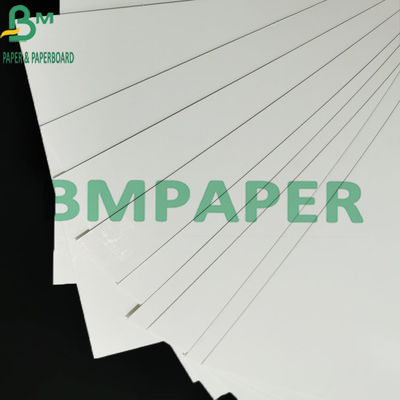 Kekakuan Tinggi Satu Sisi Dilapisi Kualitas makanan Bleached Wrapping Board Untuk Packing
