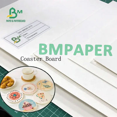 Papan Coaster Pulp Kayu Perawan 0.7mm 0.8mm 1.0mm 1.2mm 70cm X 100cm 50cm X 100cm Lembar Palet