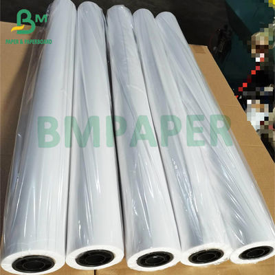 Gulungan Kertas Plotter Pelacakan Tembus Ukuran Besar Untuk Gambar 880 X 50m