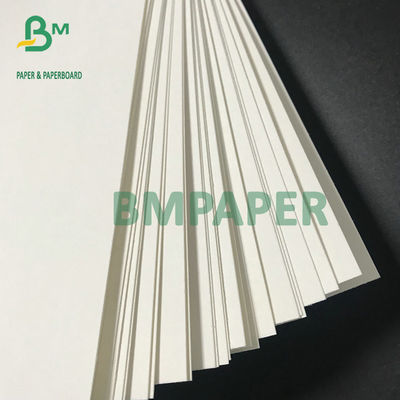 Coaster Board 600um 800um Papan Kertas Tidak Dilapisi Kertas Penyerap Putih Untuk Tikar Bir