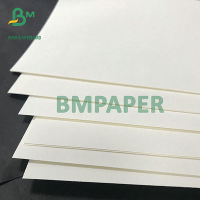 Coaster Board 600um 800um Papan Kertas Tidak Dilapisi Kertas Penyerap Putih Untuk Tikar Bir