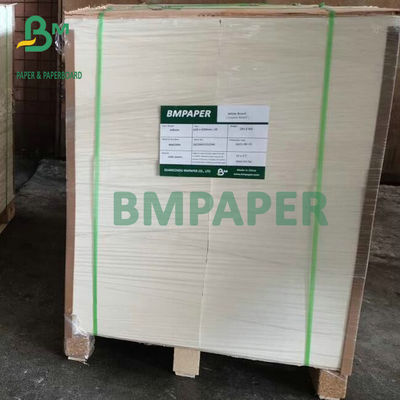 Coaster Board 600um 800um Papan Kertas Tidak Dilapisi Kertas Penyerap Putih Untuk Tikar Bir