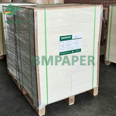 Coaster Board 600um 800um Papan Kertas Tidak Dilapisi Kertas Penyerap Putih Untuk Tikar Bir