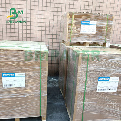 250gsm - 400gsm Virgin Brown Kraft Paper Untuk Kotak Makanan Cepat Saji Kekuatan Yang Baik