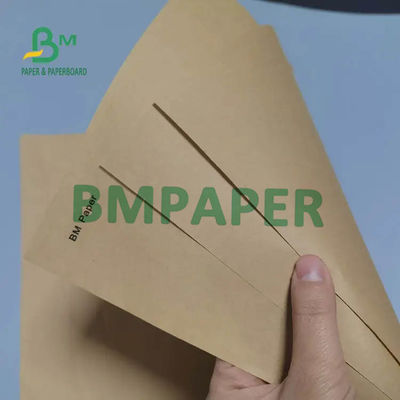 Gulungan Kertas Kraft Coklat yang Dapat Diperluas Untuk Karung Beras Kraft 70g 80g 85g 100g 120g