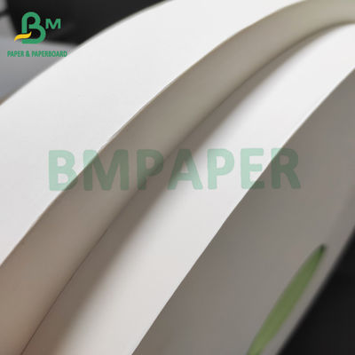Food Safe 24gsm Kertas Bungkus Jerami Warna Putih Gulungan 27mm X 6000 Meter