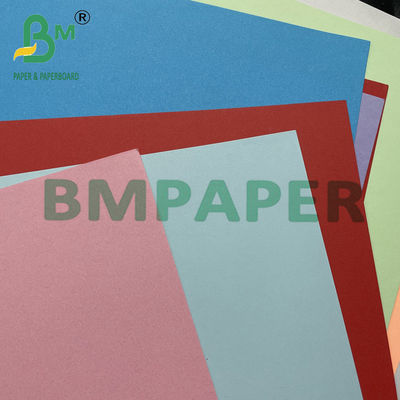 70g 80g 1350mm Warna Merah Kertas Bristol Tidak Dilapisi Untuk Catatan Tempel