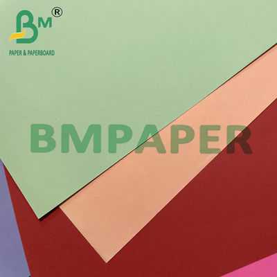 70g 80g 1350mm Warna Merah Kertas Bristol Tidak Dilapisi Untuk Catatan Tempel