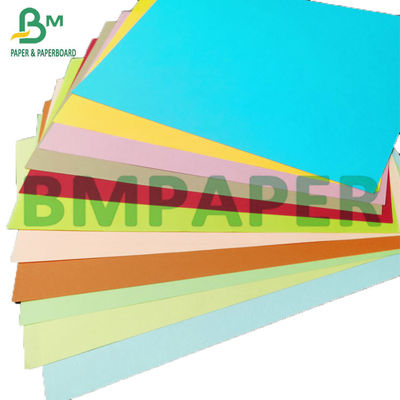 100gsm - 250gsm Warna-warni Kertas Bristol Tanpa Lapisan 1350mm Lebar Kartu Warna DIY