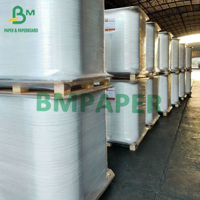 28gsm Pasang Kertas Pembungkus 22mm Sampai 53mm Lebar 5000m Panjang 550mm Diameter Gulungan