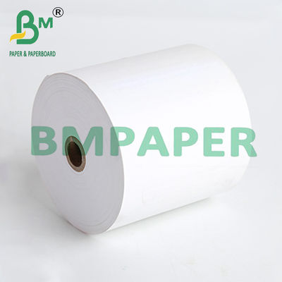 80x80MM 57x50MM Kertas Obligasi Kertas Tembus Putih Untuk Mesin Kasir