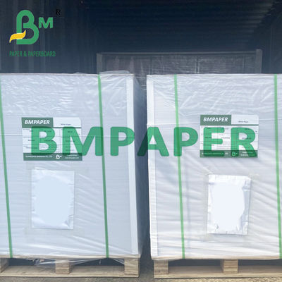 50gsm 53gsm 55gsm Kertas Offset Putih Woodfree Tidak Dilapisi Untuk Majalah