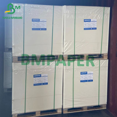 50gsm 53gsm Kertas Offset Putih Lembar Kertas Teks Tidak Dilapisi Palet