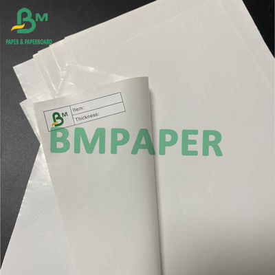 65gsm 70gsm 75gsm Kertas Label Bir Putih Untuk Pencetakan Offset 49cm 68cm 75cm