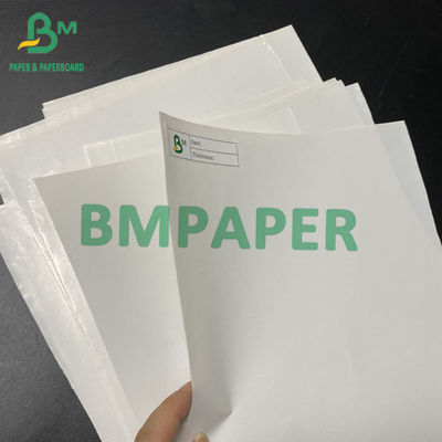 65gsm 70gsm 75gsm Kertas Label Bir Putih Untuk Pencetakan Offset 49cm 68cm 75cm
