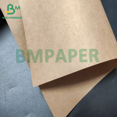 Kertas Kraft Karung Alami yang Tidak Dikelantang 70g 80g Kraft Kekuatan Tinggi