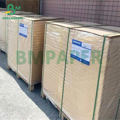 Kertas Kraft Karung Alami yang Tidak Dikelantang 70g 80g Kraft Kekuatan Tinggi