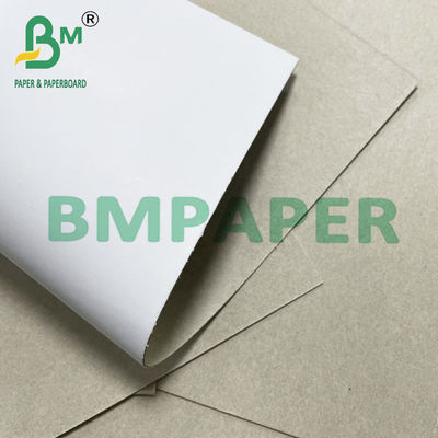 300GSM 400GSM Coated Duplex Board Kertas Putih Daur Ulang Dengan Bagian Belakang Abu-Abu Untuk Buku File