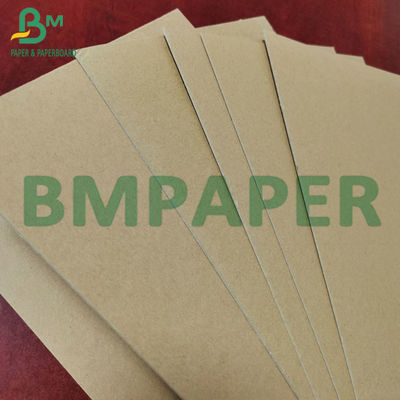High Stiffness Unbleached Kraft Liner Board Brown Sticky Board Untuk Kemasan