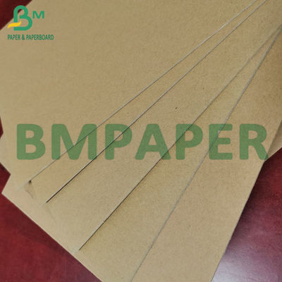 High Stiffness Unbleached Kraft Liner Board Brown Sticky Board Untuk Kemasan