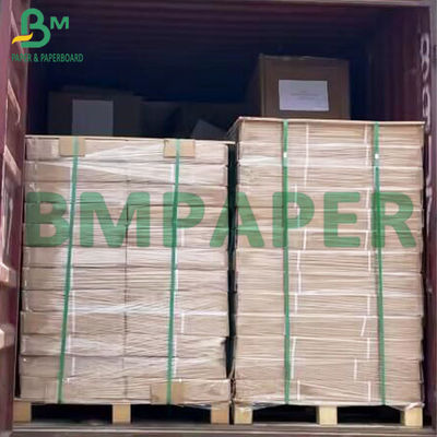 High Stiffness Unbleached Kraft Liner Board Brown Sticky Board Untuk Kemasan