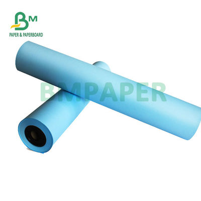 80gsm Double Sided Blueprint Drafting Paper Untuk Gambar Konstruksi 20'' X 50 Yards
