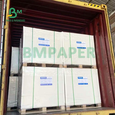 215gsm 220gsm C1S Papan Kotak Lipat Untuk Karton Rokok Putih / Putih