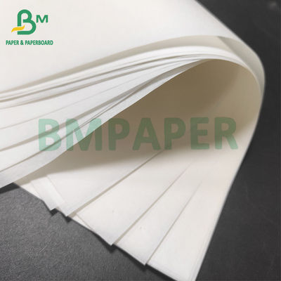 35gsm Kertas Tahan Minyak Putih Grade 3 Gulungan Kertas Pembungkus Food Grade