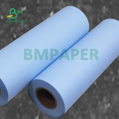 Gulungan Kertas Rekayasa Cetak Biru Dua Sisi Untuk Format Lebar 24&quot; x 50 yard