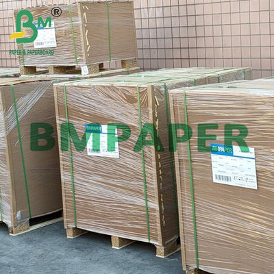 48cm 50cm 150gsm Kertas Kraft Karung Perawan Kekuatan Tinggi Untuk Kemasan Pakan