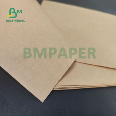 70 - 120gsm Brown Extensible Bag Paper Untuk Kemasan Kimia 50kg 79 x 109cm
