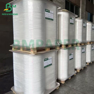 Gulungan Kertas Termal Jumbo 48gsm 55gsm Kertas Bukti POS 40 Inci 50 Inci