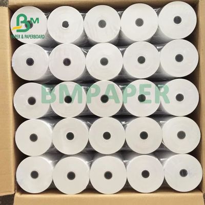 Mesin ATM 65gsm Printer Thermal Pos Paper Roll Untuk Supermarket 80 x 80mm
