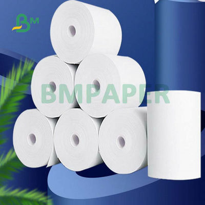 55gr 80x80mm 57x40mm Gulungan Kertas Termal Mesin Kasir Untuk POS Bank