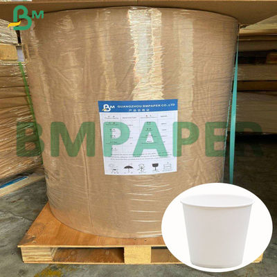 210g + 15g PE Dilapisi Papan Kertas Stok Mangkuk Mie Food Grade Dalam Gulungan Jumbo