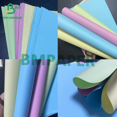 Kertas Woodfree Berwarna Tanpa Lapisan Lembar Kertas Warna Merah Hijau Biru Ungu Abu-abu Gading Hitam 80g 150g 180g
