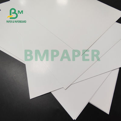70#90# C2S Kertas Glossy Dilapisi Gloss Cover Untuk Majalah 13'' x 19'' Putih Tinggi