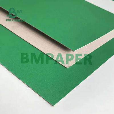 Hijau Biru Hitam Warna Dilapisi Kompres Lembar Papan Pendukung Abu-abu Pulp Daur Ulang 1mm 1.2mm 1.5mm