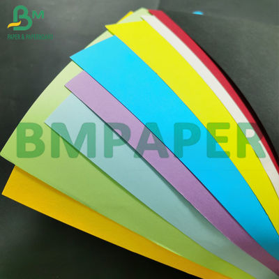 80GSM 110GSM Kemasan Warna-warni Kertas Kraft Kertas Kerajinan Bristol Berwarna Untuk Tas