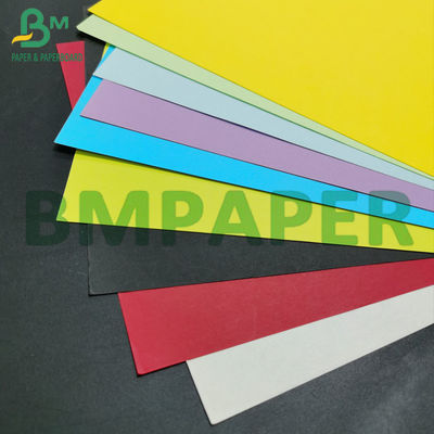 80GSM 110GSM Kemasan Warna-warni Kertas Kraft Kertas Kerajinan Bristol Berwarna Untuk Tas