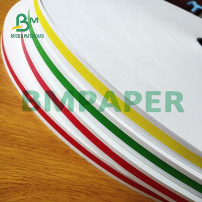 60GSM 120GSM Food Grade Virgin Pulp White Kraft Straw Paper Untuk Sedotan Sekali Pakai